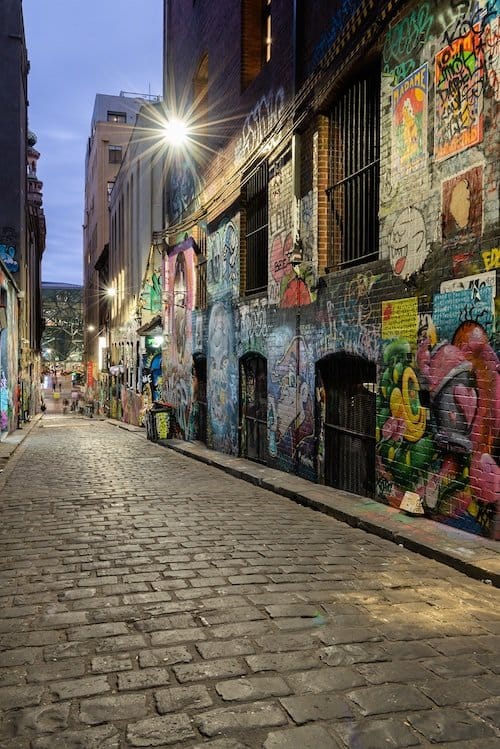 The-laneways-Melbourne - que hacer en Australia