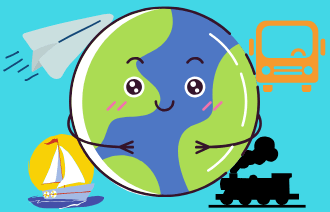 Logotipo de viaja planeta